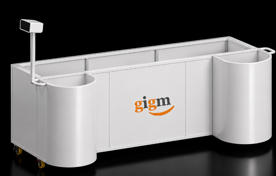 Cutting Waste Weighing Bin